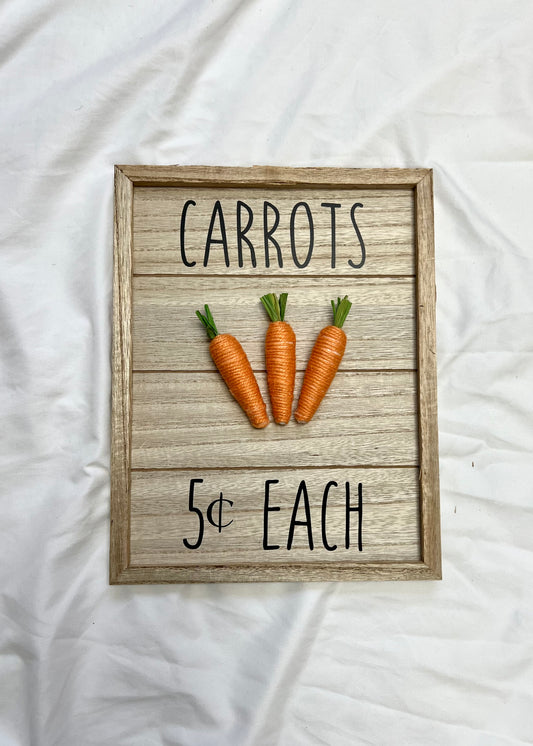 Carrots Wall Hanging