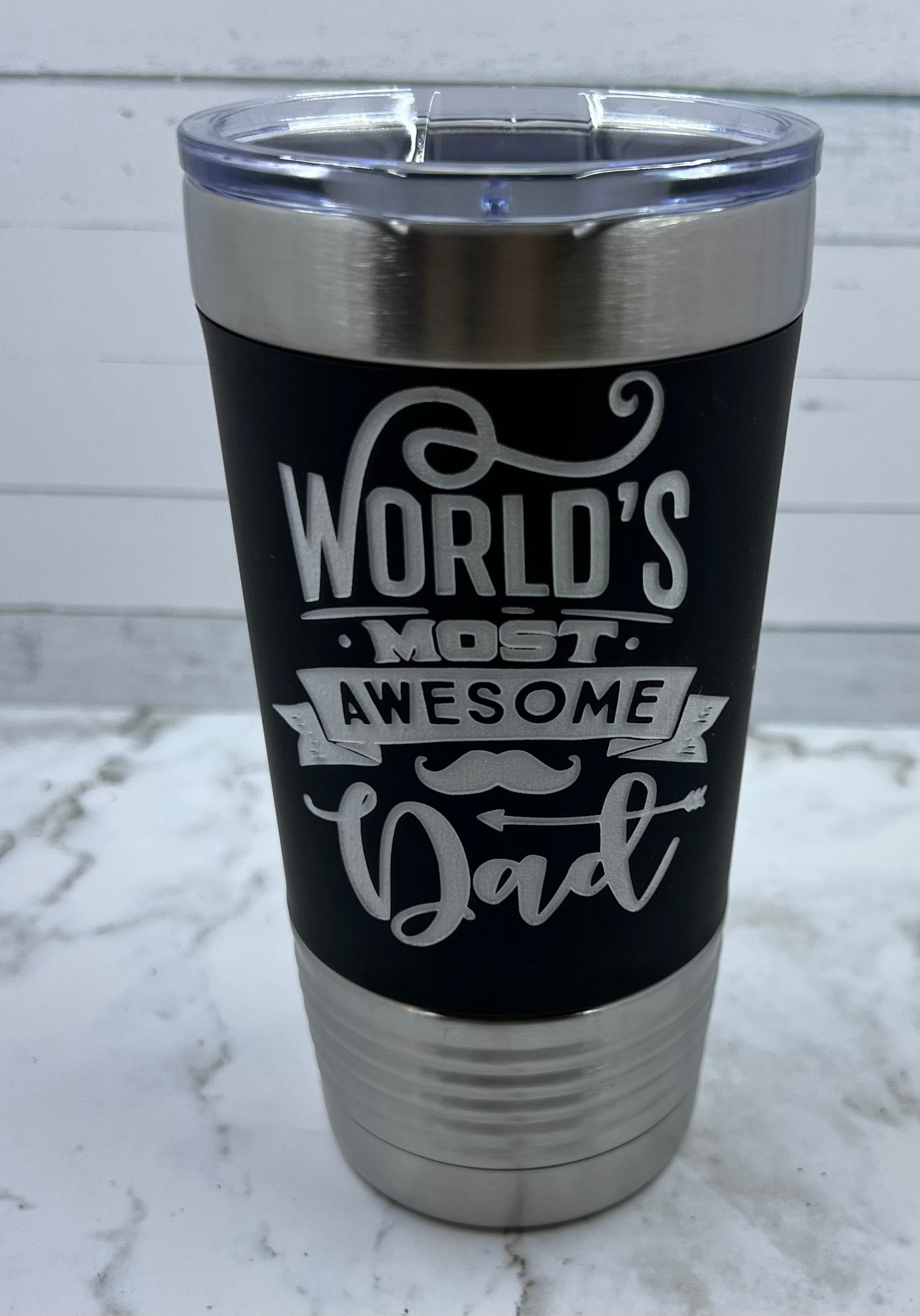 Worlds Most Awesome Dad Tumbler