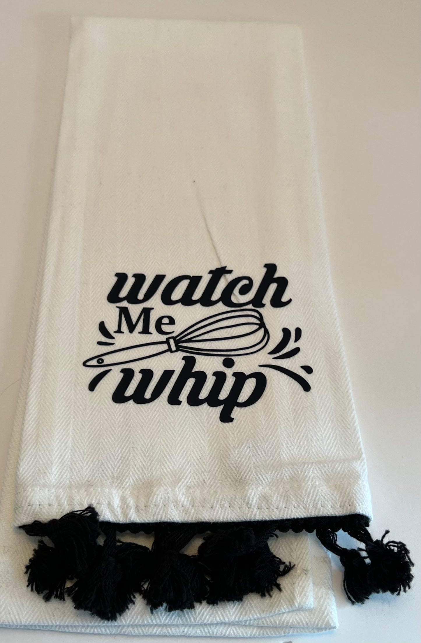 Watch Me Whip Dish Towel