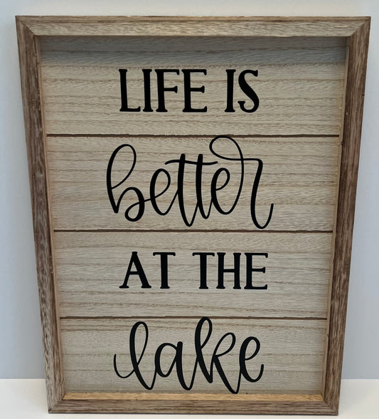 Life Is Better at the Lake