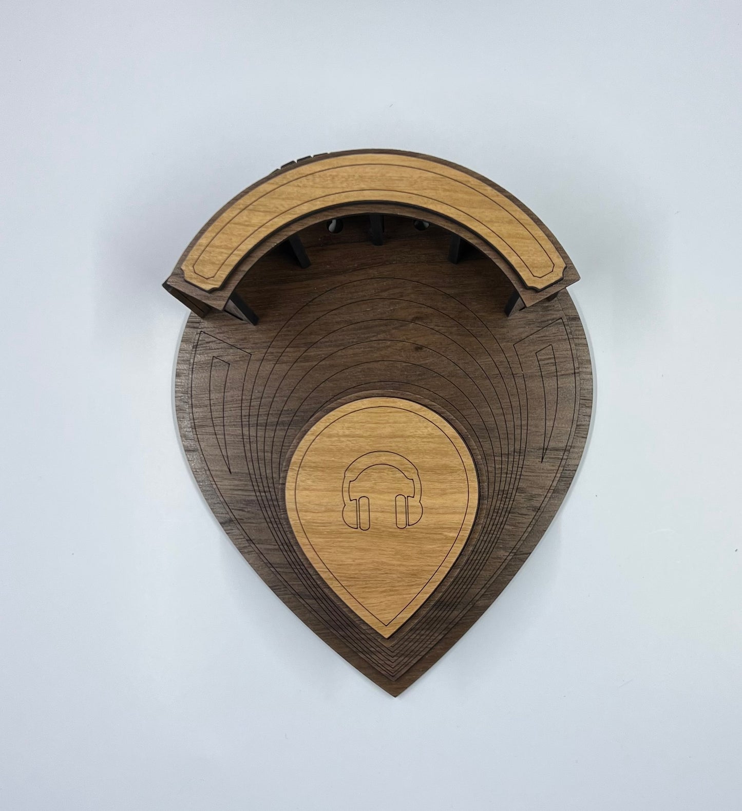 Wall Mounted Head Phone Stand