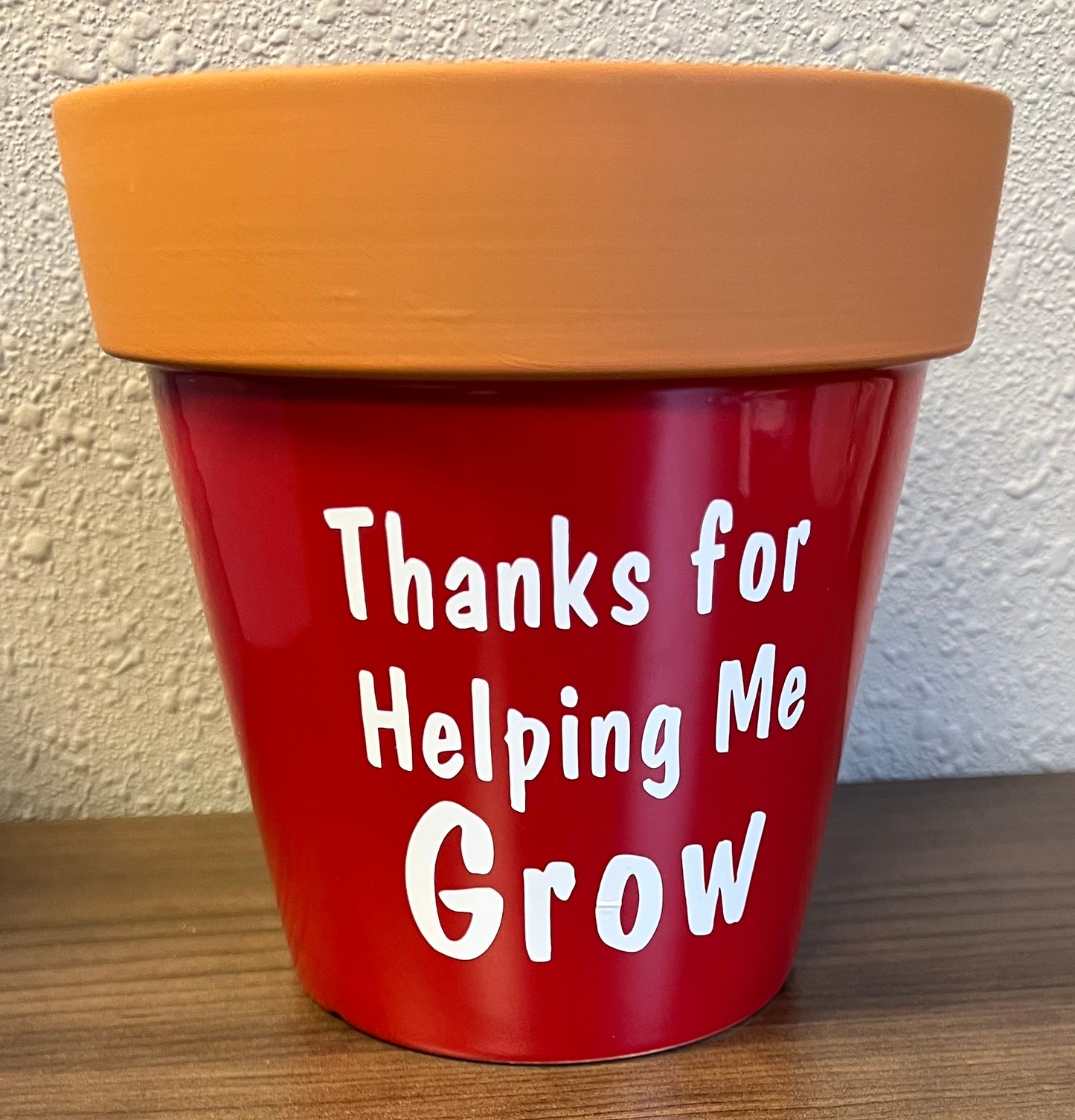 Red Grow Planter