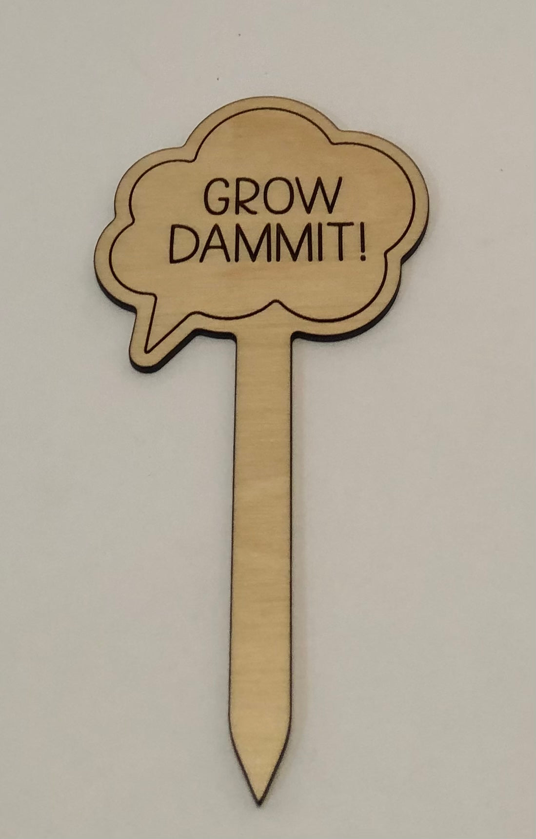 Grow Dammit Plant Stake