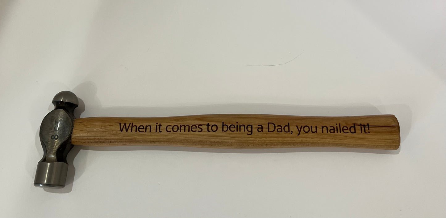 Engraved Hammer
