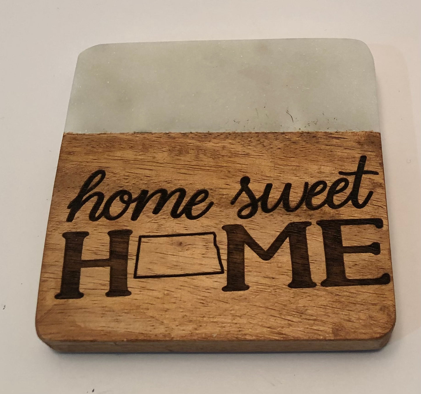 ND Home Sweet Home Marble Coaster