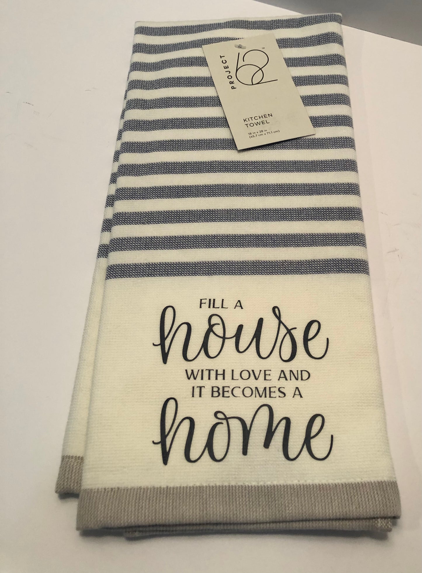Blue House Kitchen Towel