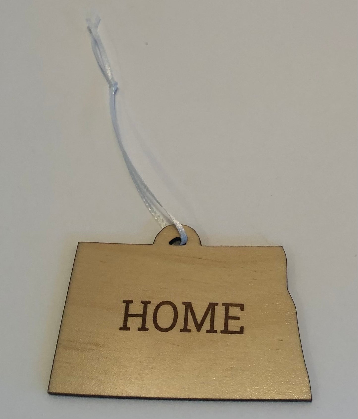 North Dakota Engraved Home Ornament