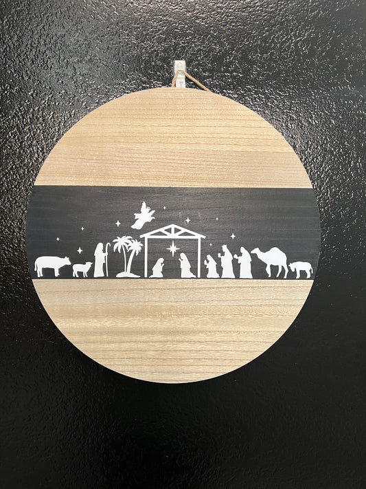 18" Nativity Sign