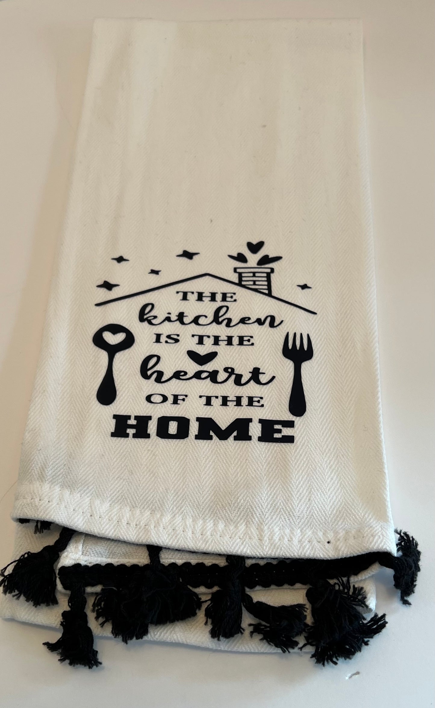 Kitchen is Heart of Home Dish Towel