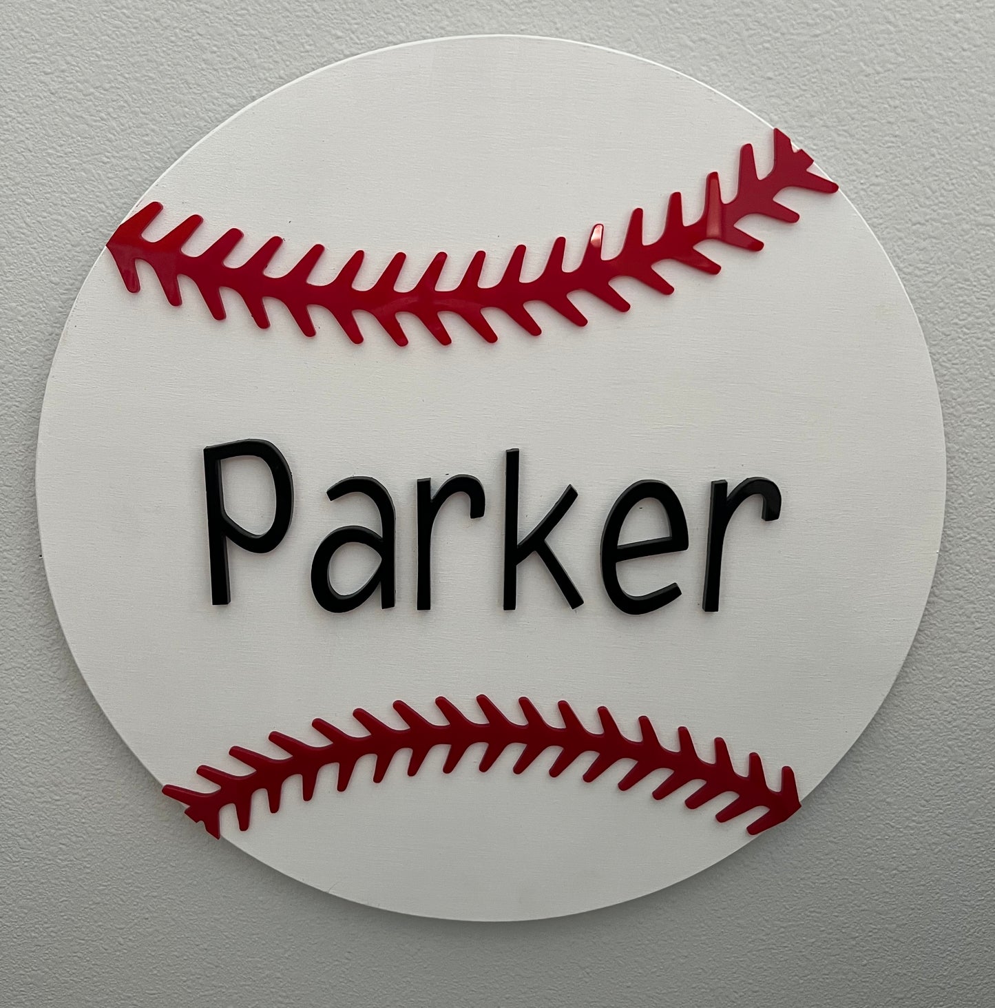 Customized Baseball Sign