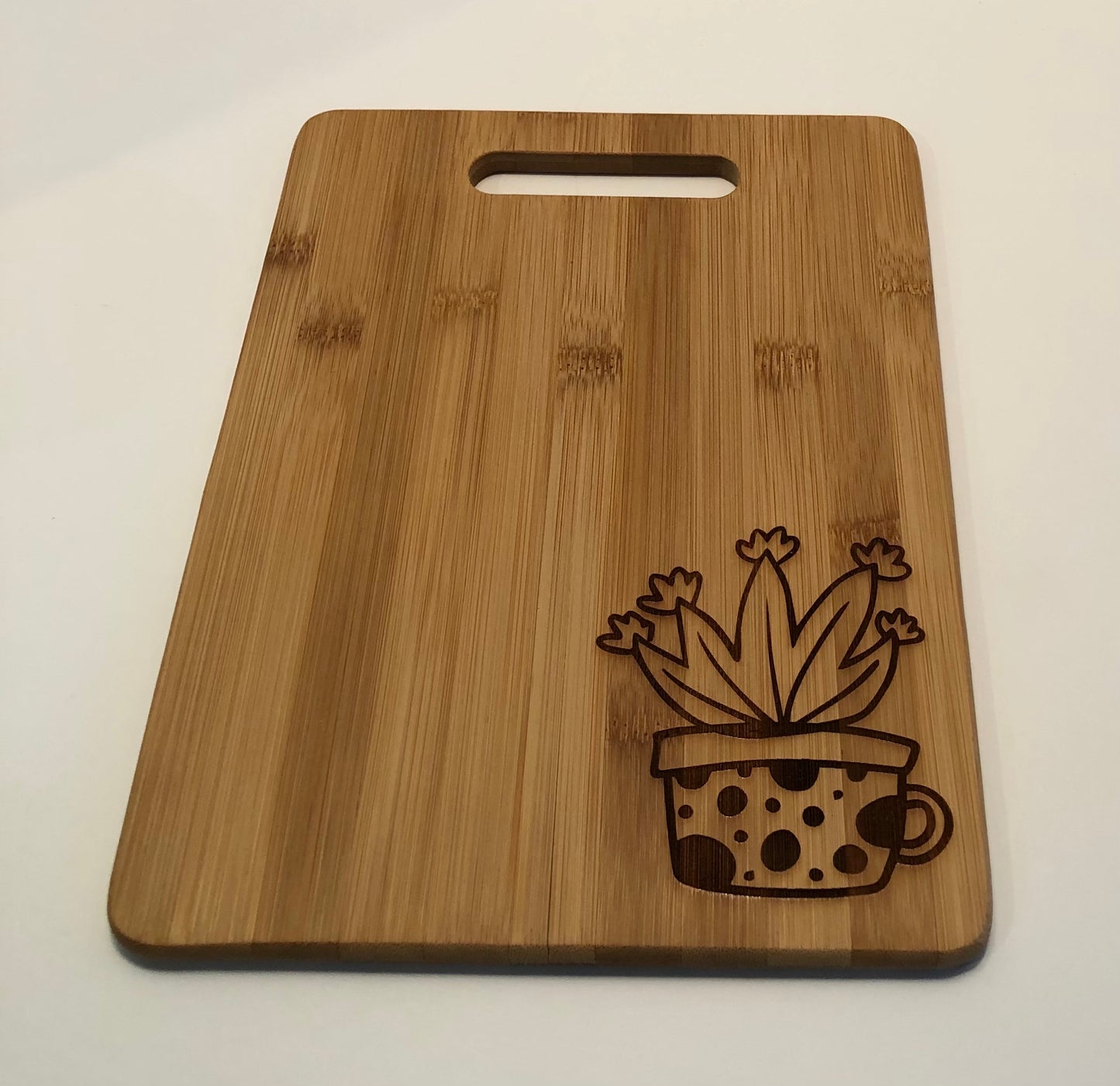 Cactus Cutting Board