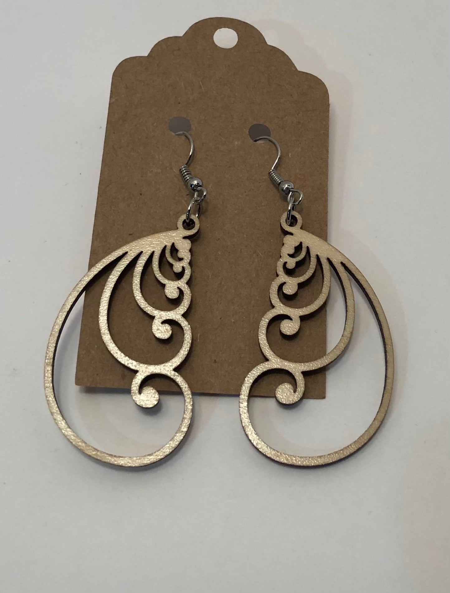 Fibonacci Spiral Earrings