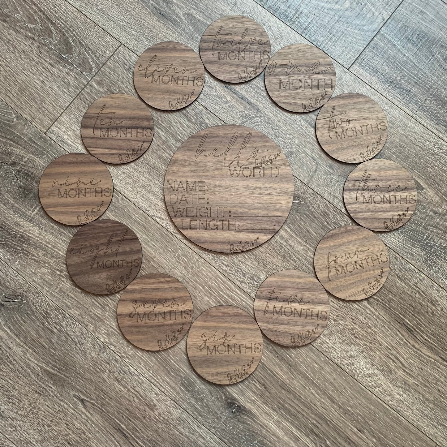 Baby Milestone Rounds