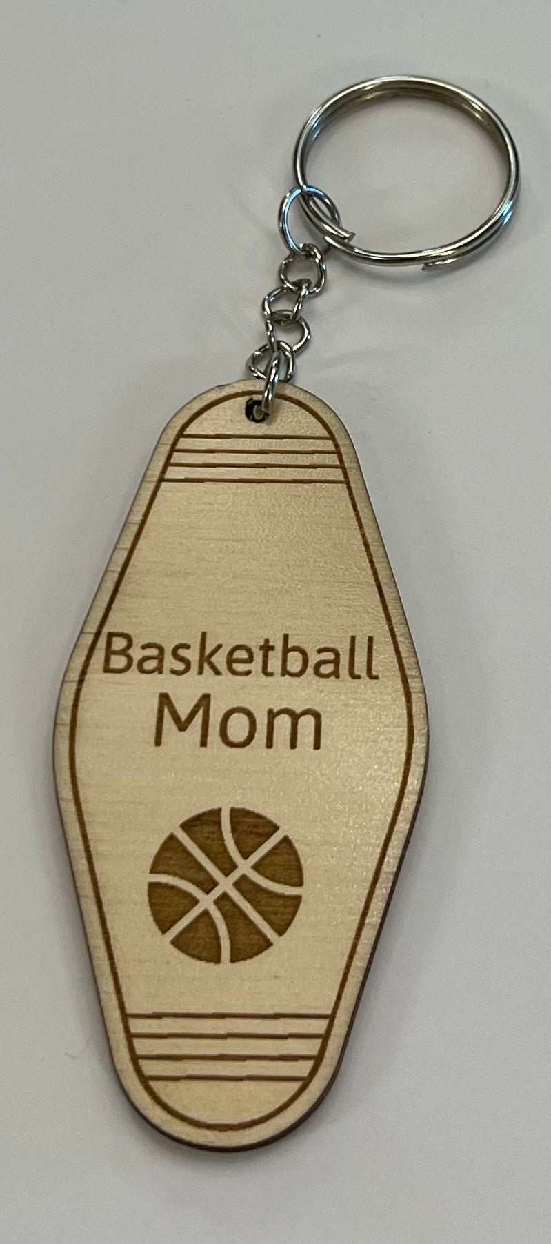 4” Basketball Mom Key Chain