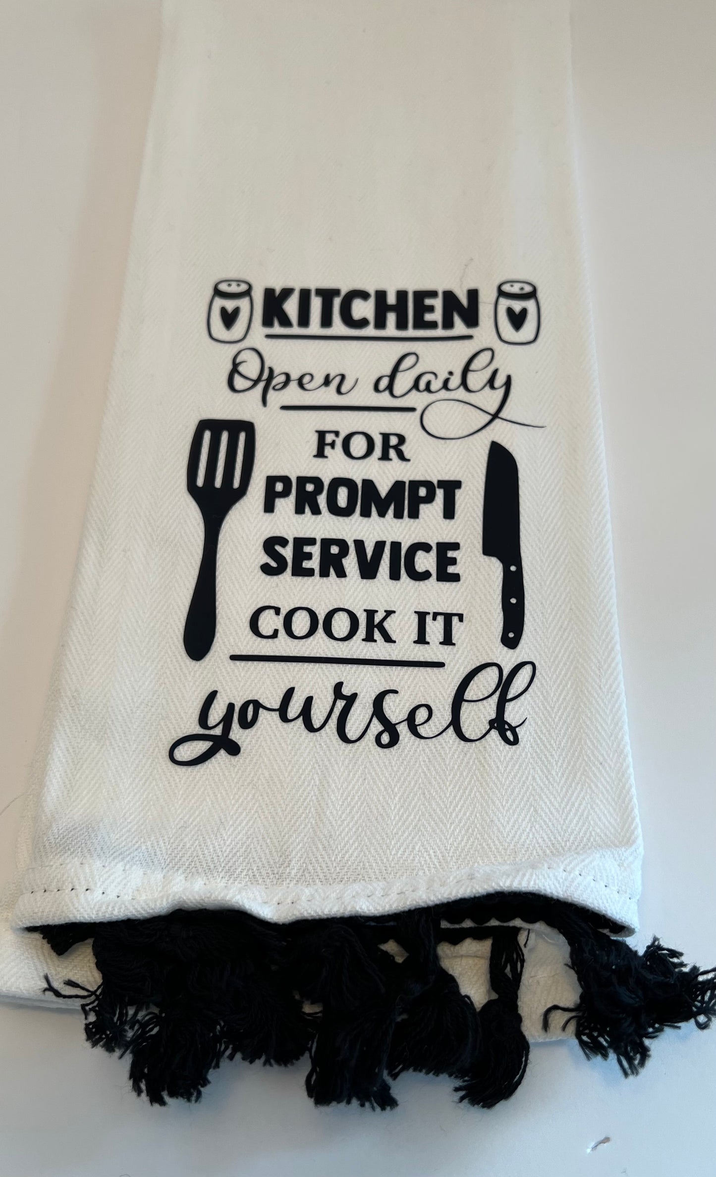 Kitchen Open Daily Kitchen Towel