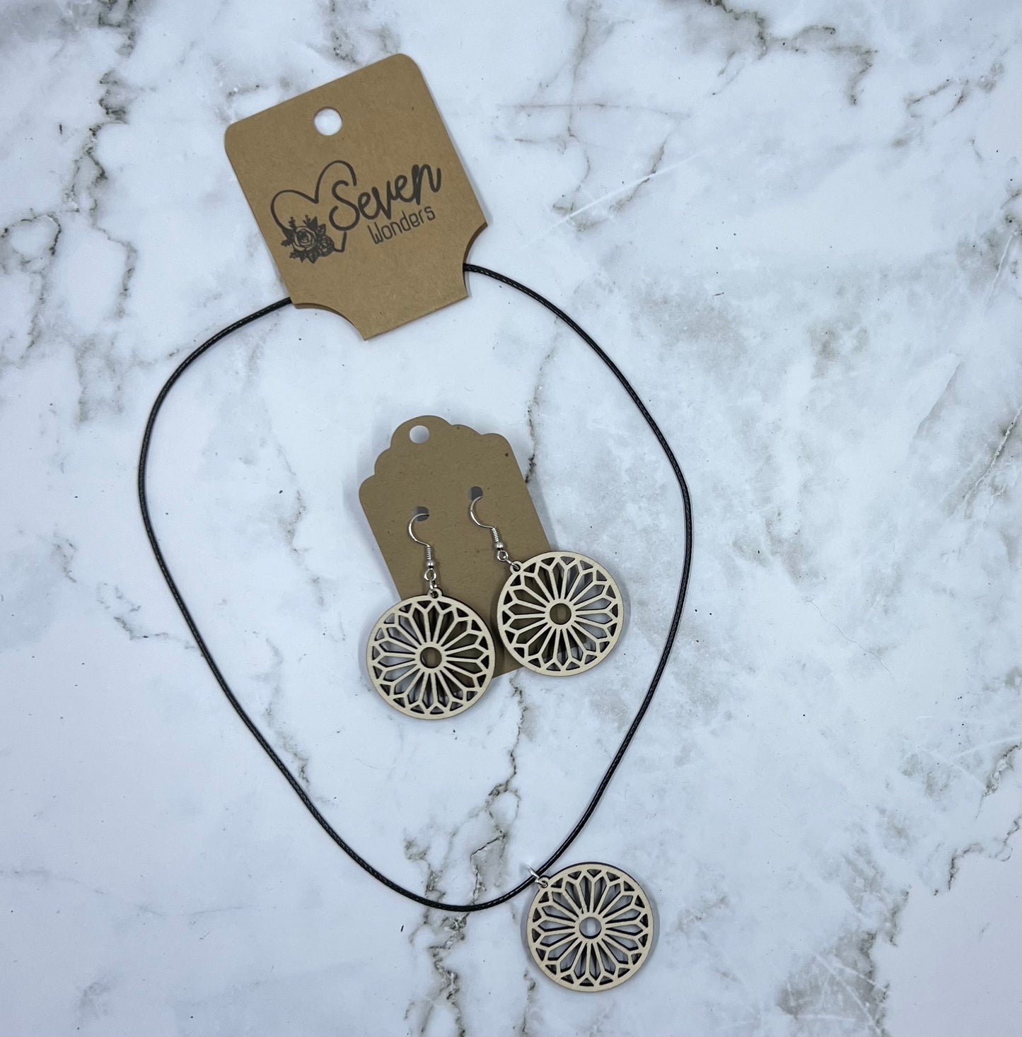Floral Dangle Earring