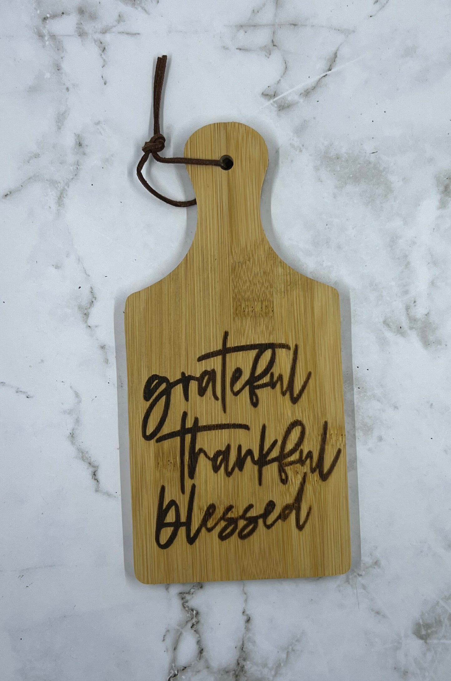 Grateful Thankful Blessed Paddle