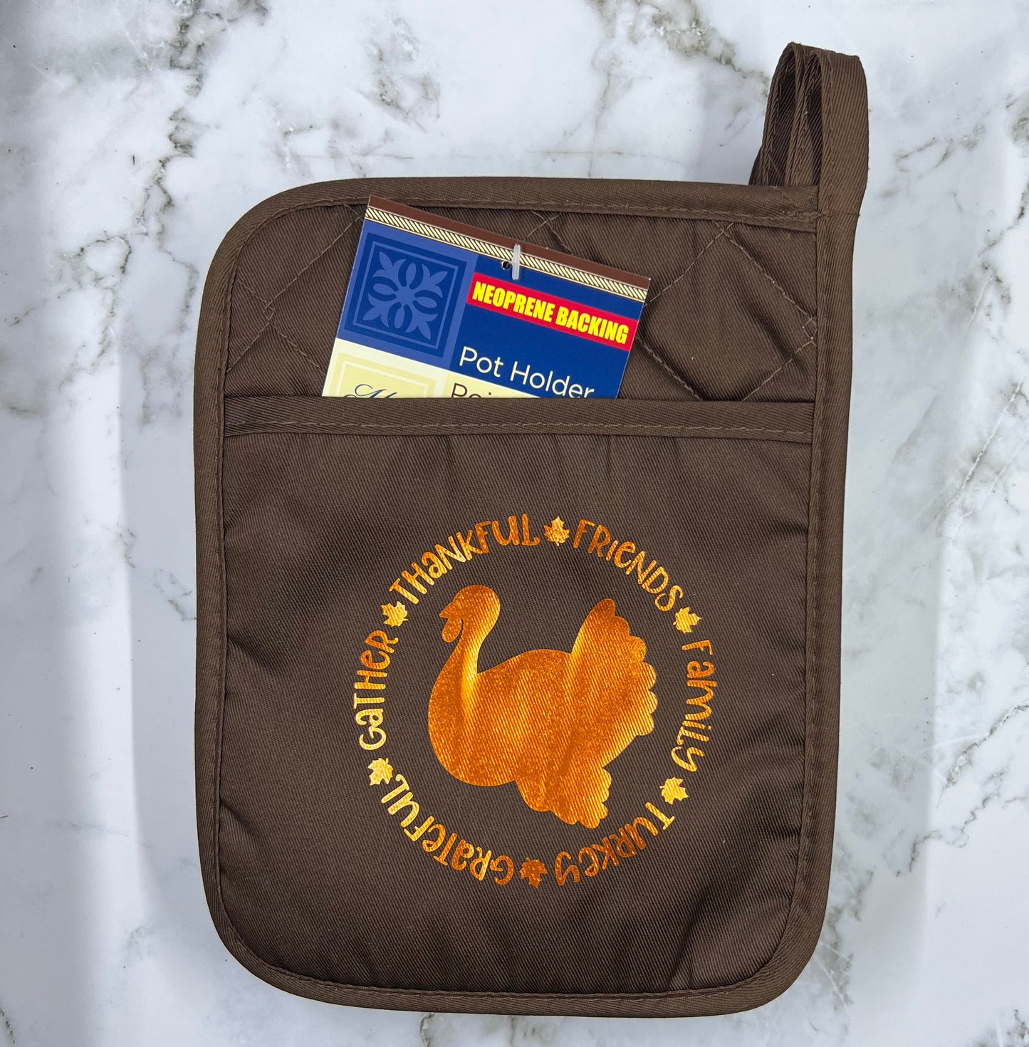 Thankful Turkey Pot Holder