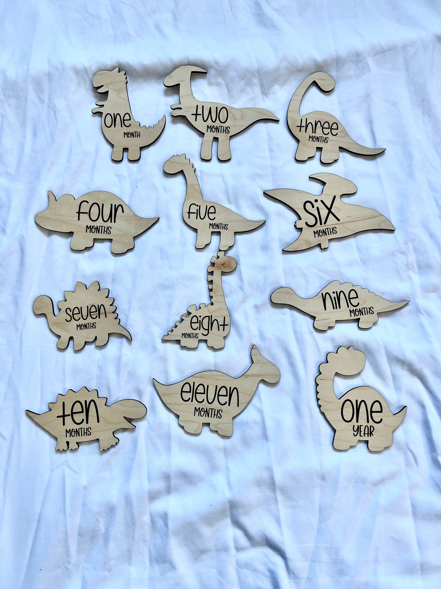 Dinosaur Monthly Milestones