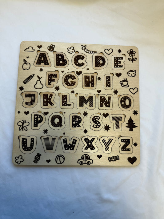 Alphabet Wooden Puzzle