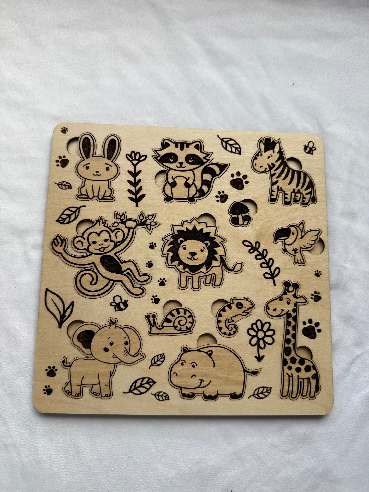 Animal Wooden Puzzle
