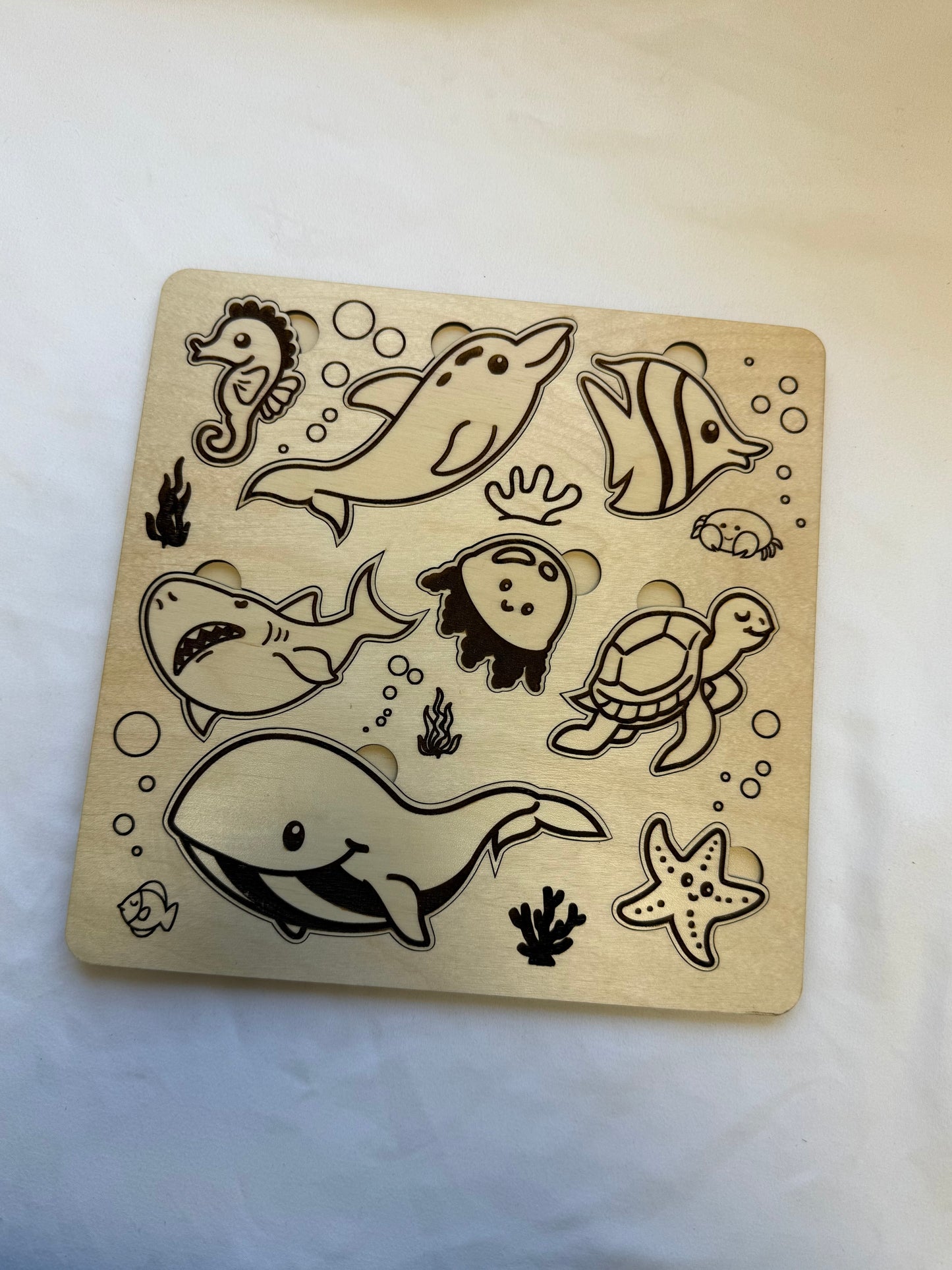 Under The Sea Wooden Puzzle
