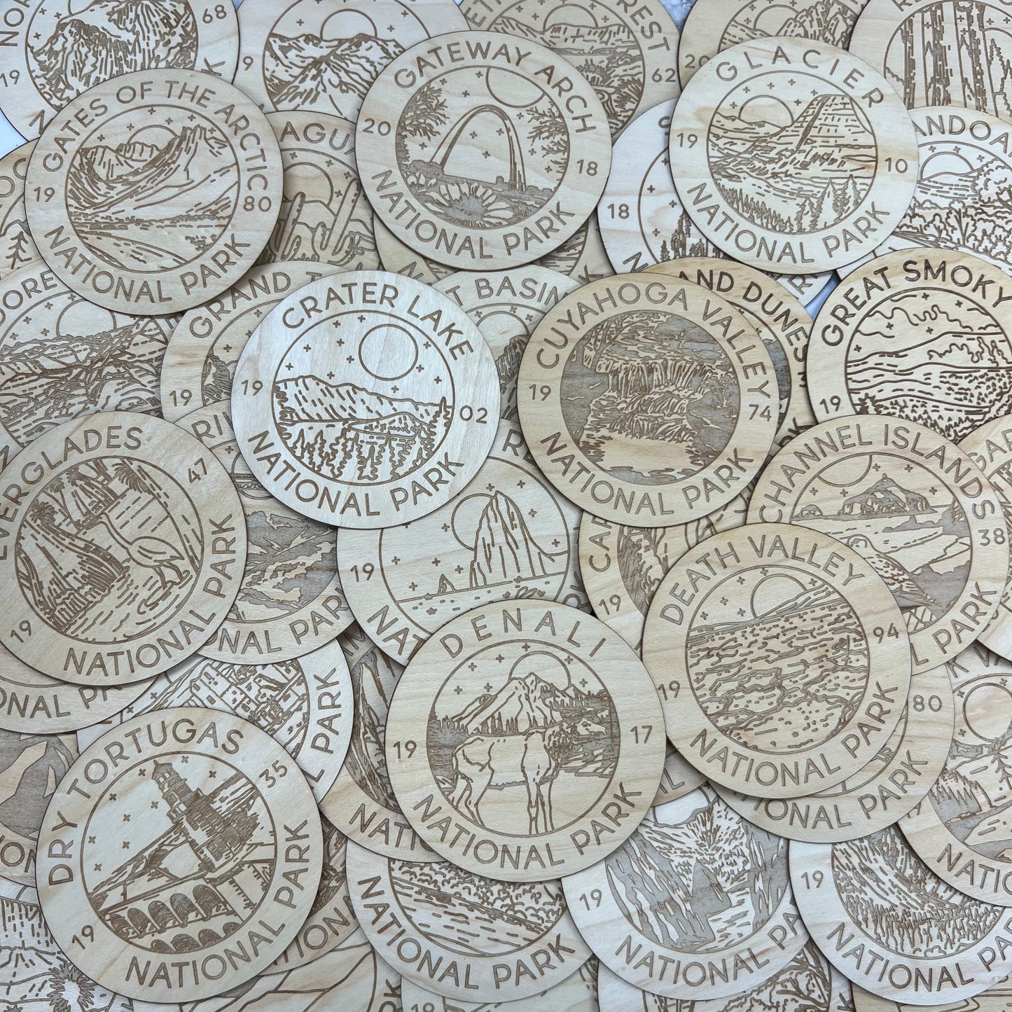 National Park Stickers