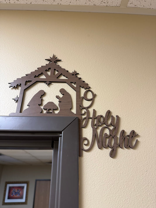 Nativity Door Frame Sitter