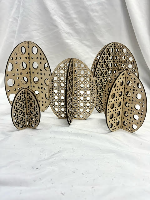 Rattan Easter Eggs