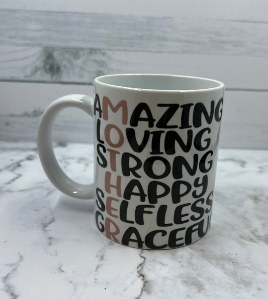 Mother Mug Large Font