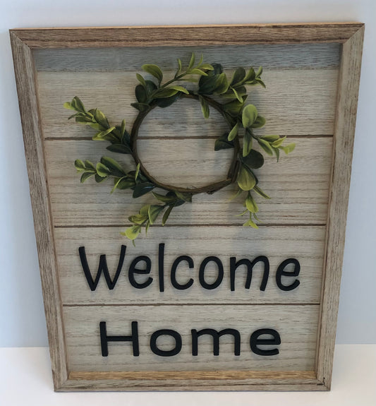 Welcome Home Sign