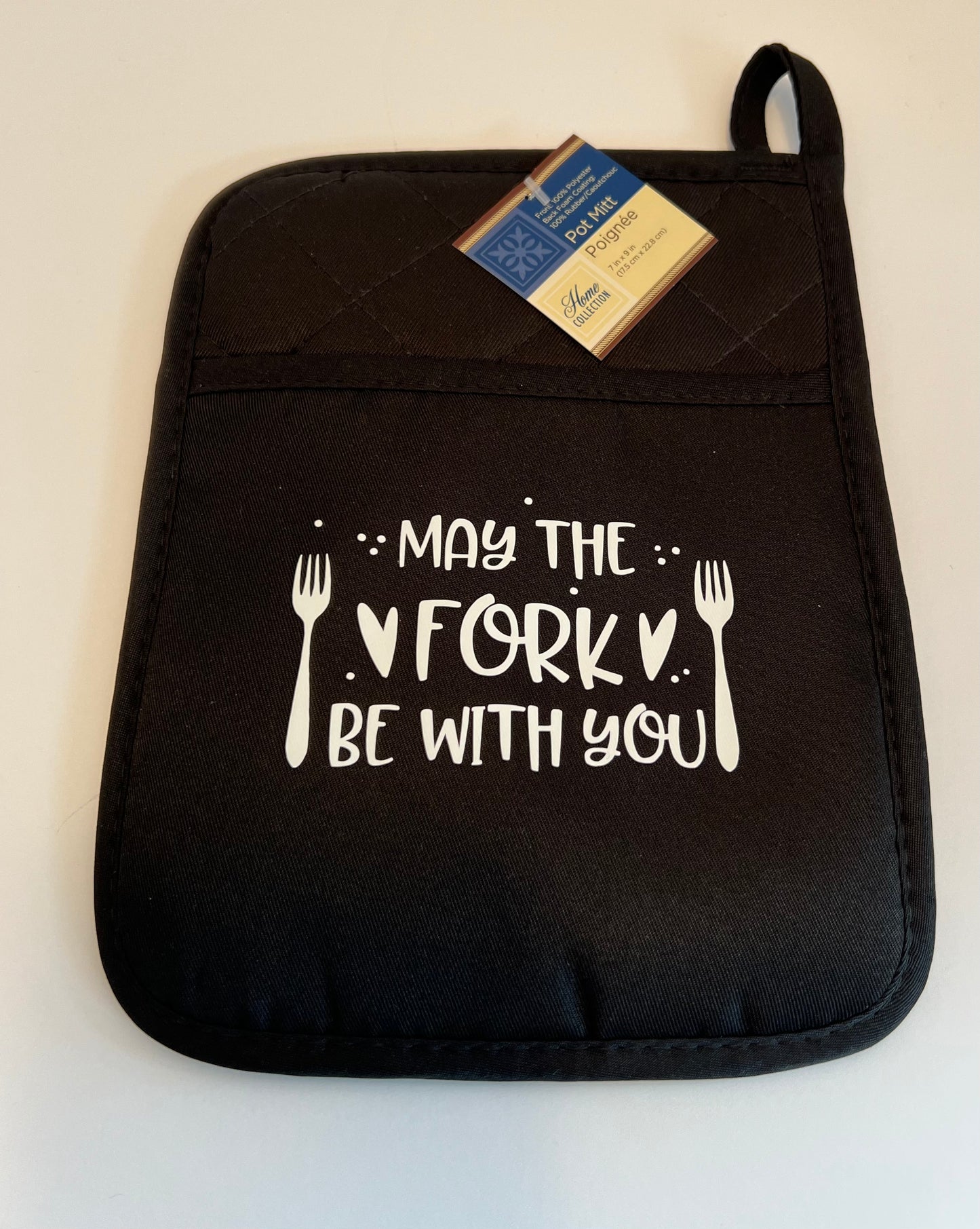 The Fork Be With You Pot Holder