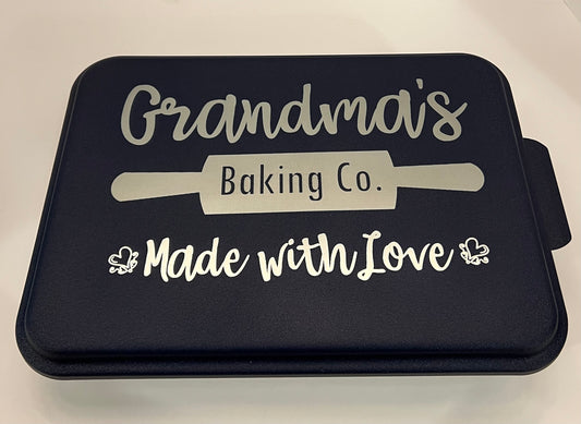 Grandma’s Baking Co Engraved Cake Pan