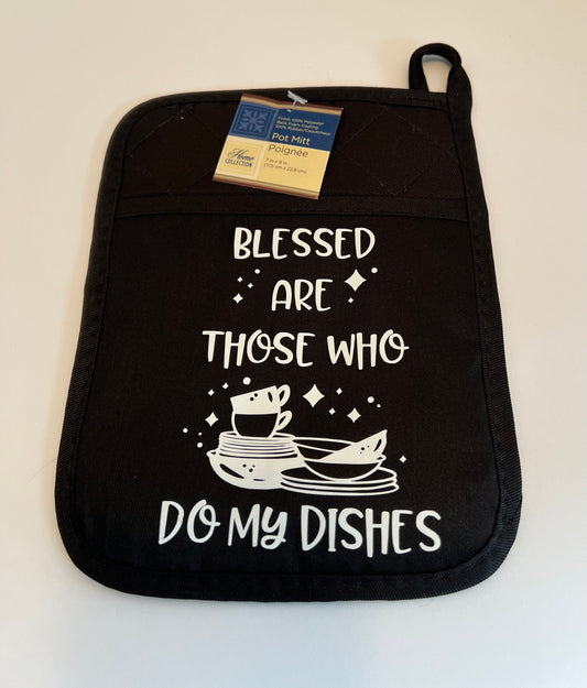 Blessed Are Those Pot Holder