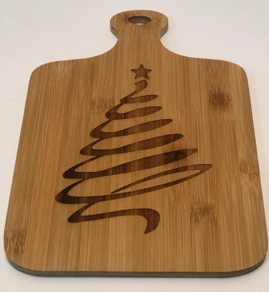 Christmas Tree Cheese Board