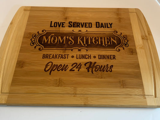 Mom’s Kitchen Cutting Board