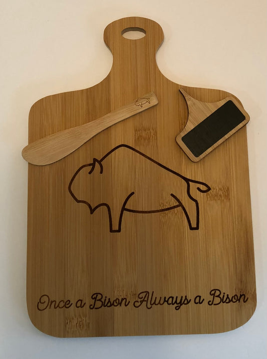 Once a Bison Cheese Board