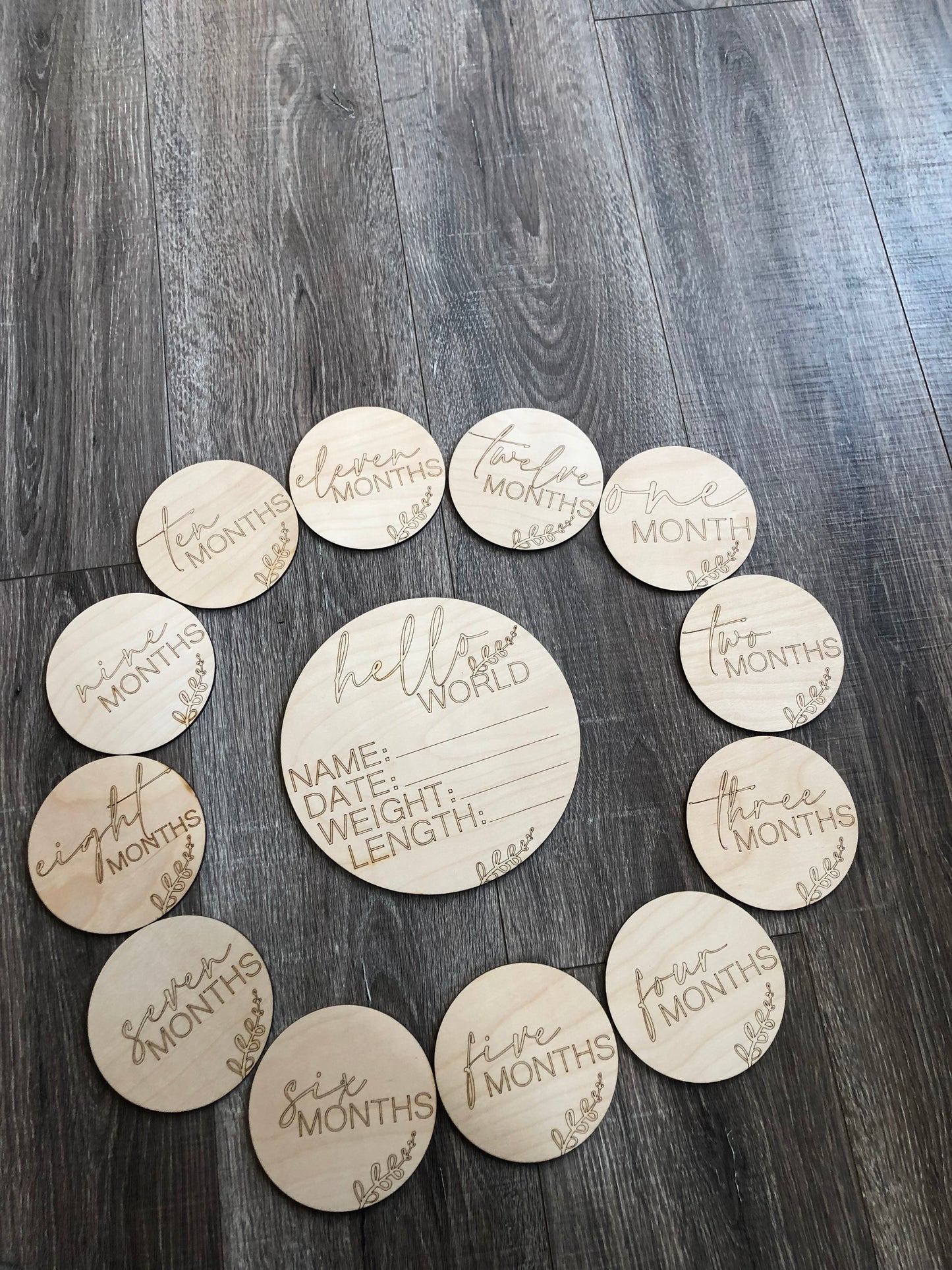 Baby Milestone Rounds