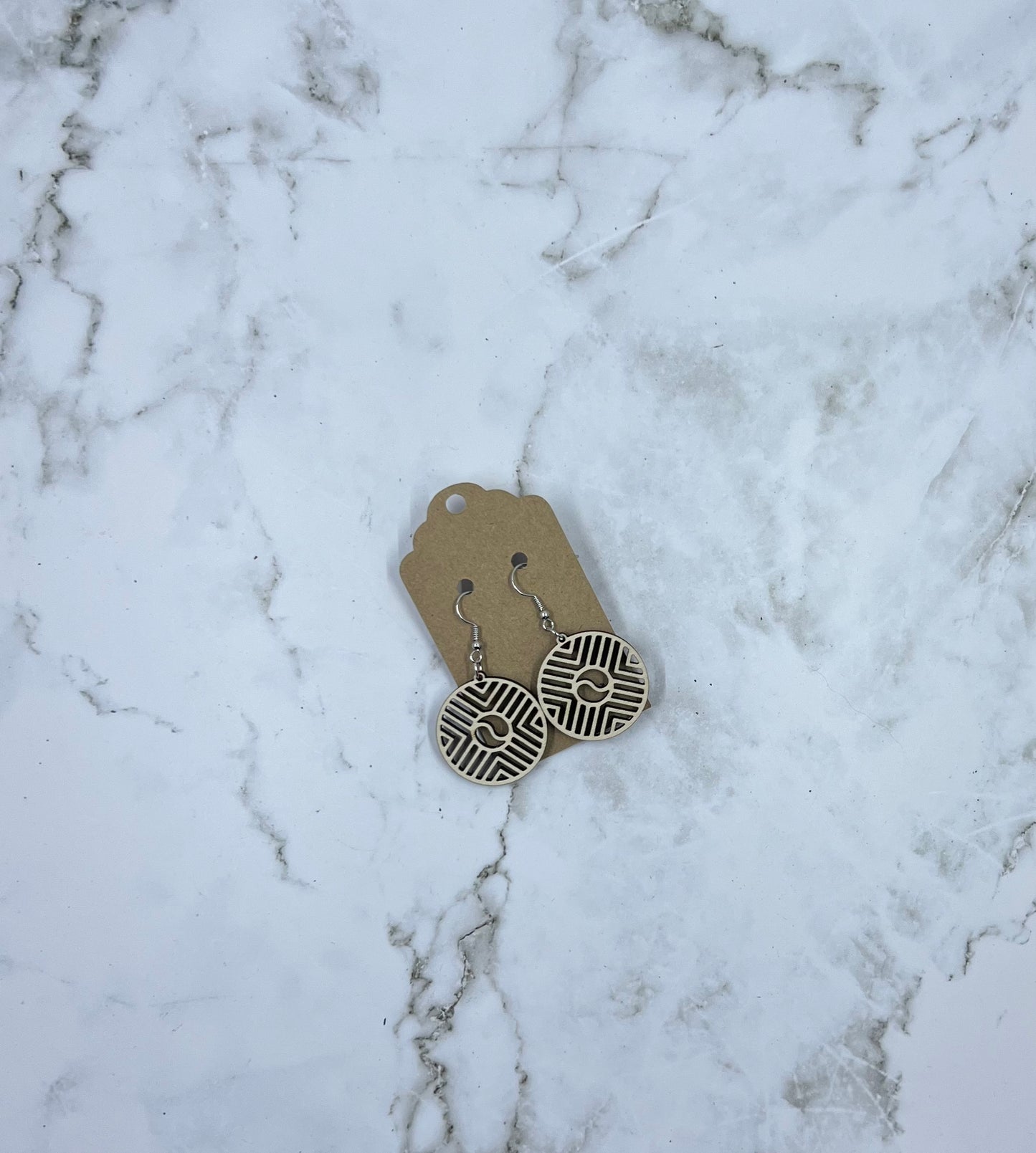 Geometric Chevron Earrings