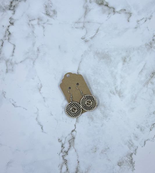 Geometric Chevron Earrings