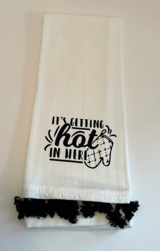 Getting Hot Dish Towel