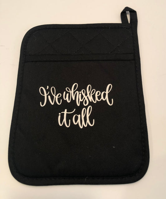 Whisked It All Pot Holder