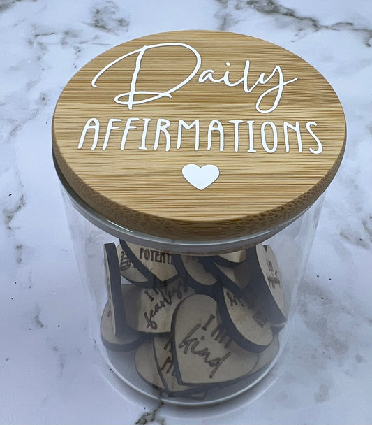 Daily Affirmations Jar