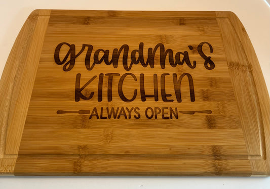 Grandma’s Kitchen Cutting Board