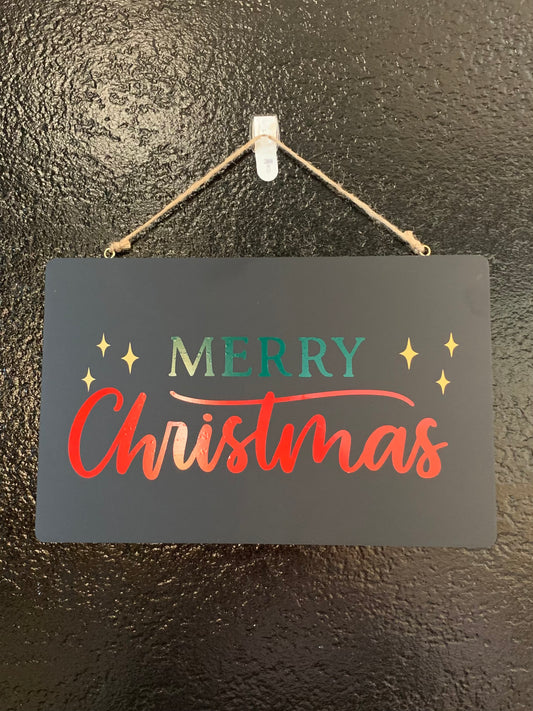 Christmas/Thanksgiving Reversible Sign