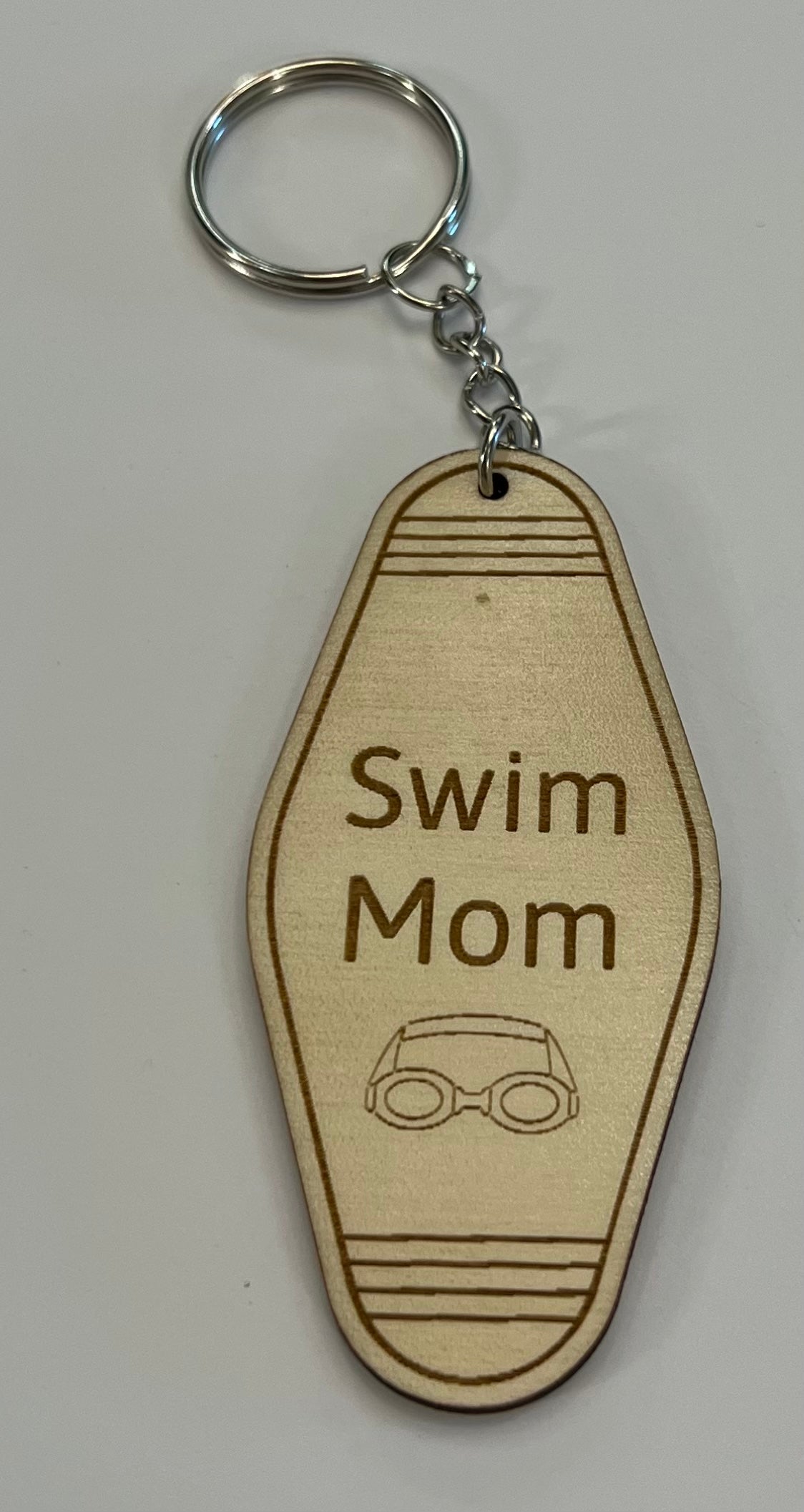 4” Swim Mom Key Chain