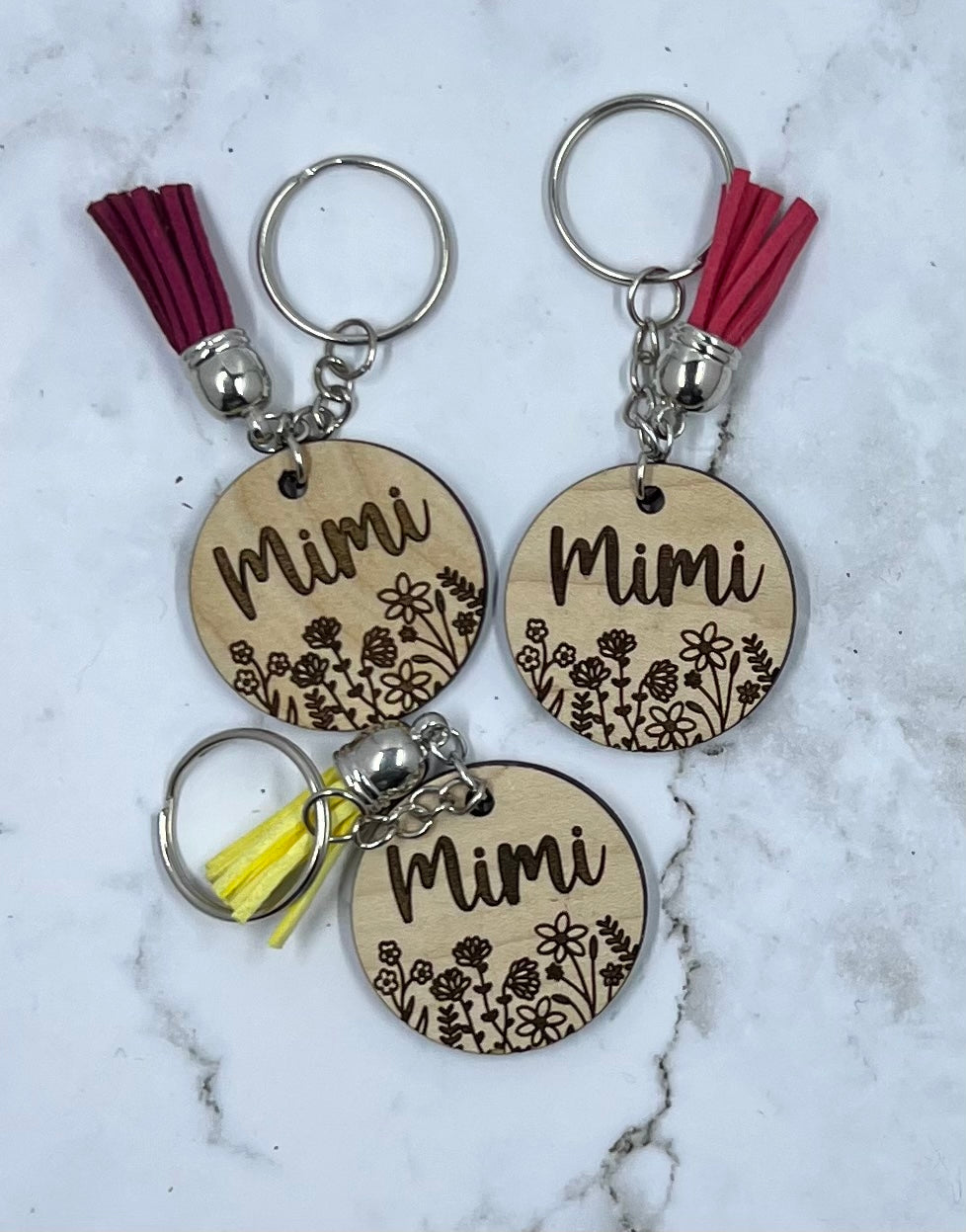 Floral Mimi Keychain