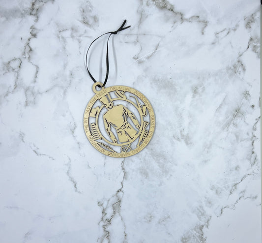 Female Marching Band Ornament