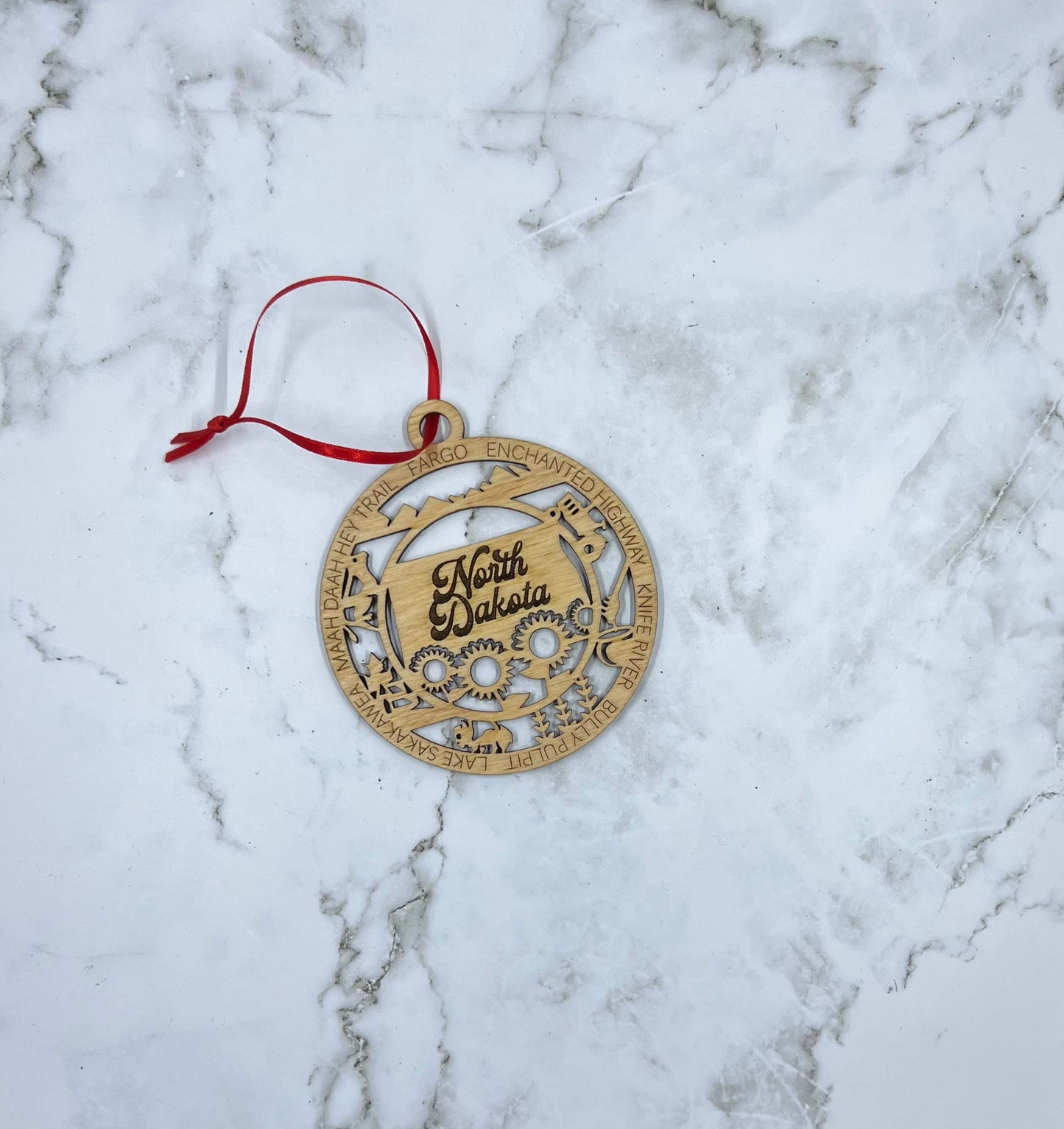 North Dakota Ornament