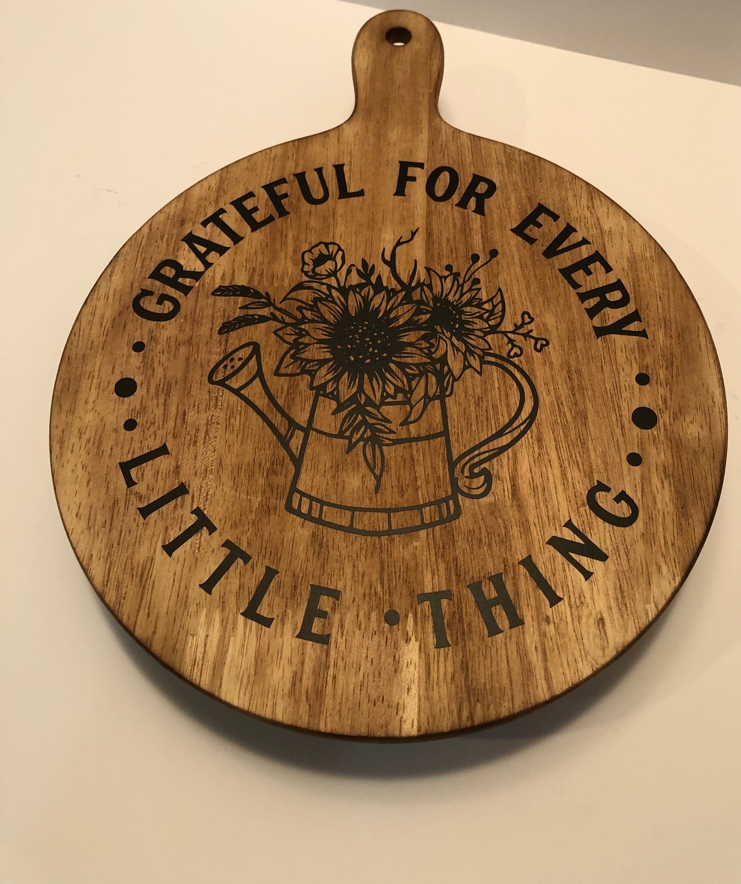 Grateful Round Wood Riser